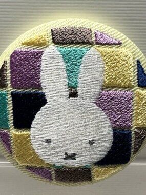 Miffy Embroidery Brooches Collection 2-New & EXCLUSIVE TO JAPAN-Yellow
